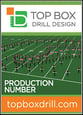 Despacito Production - Large Version Drill Design Marching Band sheet music cover